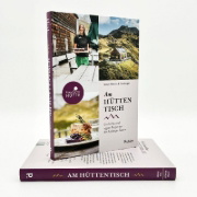 Buchcover und Innenansicht für das Buch: Am Hüttentisch