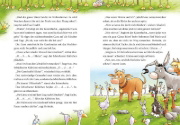 Buchcover und Innenansicht für das Buch: Das Katzenhuhn 3: Vorlesegeschichten von einem sehr besonderen Bauernhof