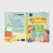 Buchcover und Innenansicht für das Buch: Das kleine WIR feiert Geburtstag