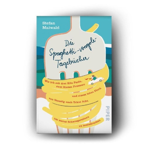 Buchcover und Innenansicht für das Buch: Die Spaghetti-vongole-Tagebücher