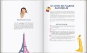 Buchcover und Innenansicht für das Buch: Paris - Das große Ausmalbuch nach Zahlen