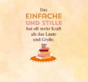 Buchcover und Innenansicht für das Buch: Nimm dir Zeit für Gemütlichkeit