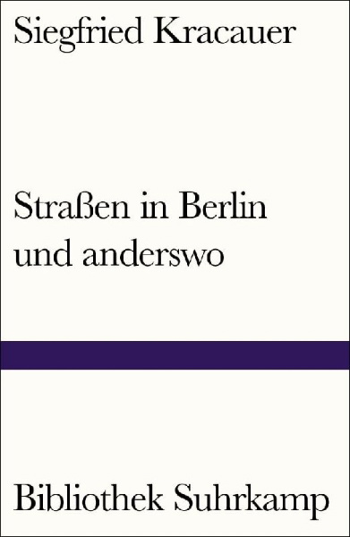 Buchcover und Innenansicht für das Buch: Straßen in Berlin und anderswo