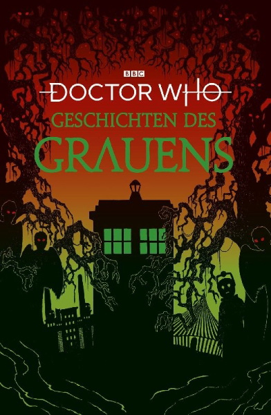 Buchcover und Innenansicht für das Buch: Doctor Who: Geschichten des Grauens