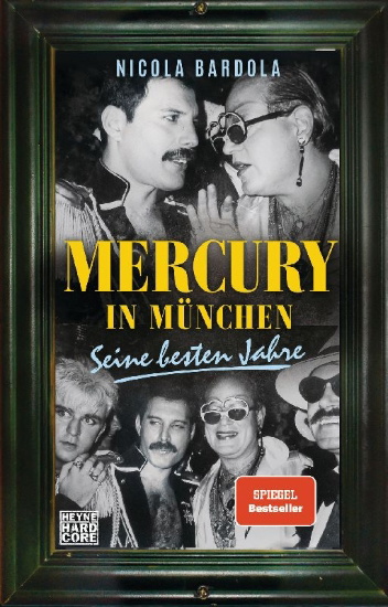 Buchcover und Innenansicht für das Buch: Mercury in München