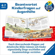 Buchcover und Innenansicht für das Buch: Wieso? Weshalb? Warum?, Band 37: Alles über Tierwanderungen