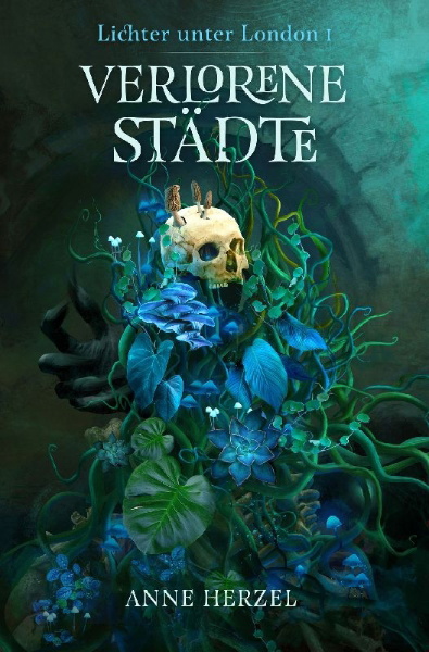 Buchcover und Innenansicht für das Buch: Verlorene Städte (Die Lichter unter London 1)