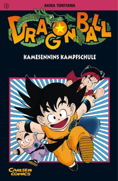 Buchcover und Innenansicht für das Buch: Dragon Ball 03. Kamesennins Kampfschule