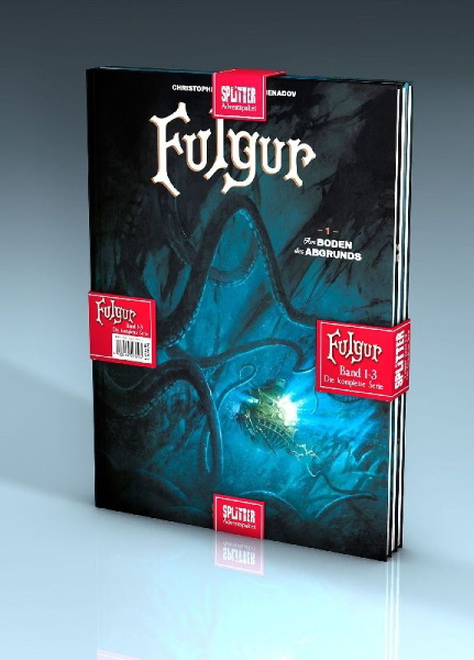 Buchcover und Innenansicht für das Buch: Le Fulgur