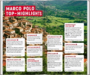 Buchcover und Innenansicht für das Buch: MARCO POLO Reiseführer Kalabrien