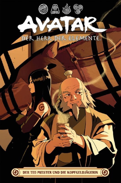Buchcover und Innenansicht für das Buch: Avatar: Der Herr der Elemente 24