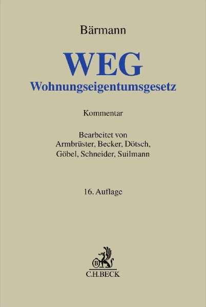 Buchcover und Innenansicht für das Buch: WEG