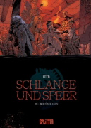Buchcover und Innenansicht für das Buch: Le serpent et la lance 3