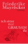 Buchcover und Innenansicht für das Buch: ich sitze nur GRAUSAM da