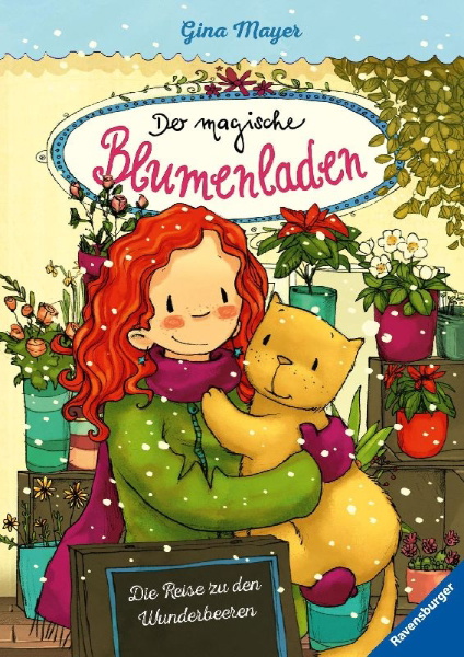 Buchcover und Innenansicht für das Buch: Der magische Blumenladen 04: Die Reise zu den Wunderbeeren