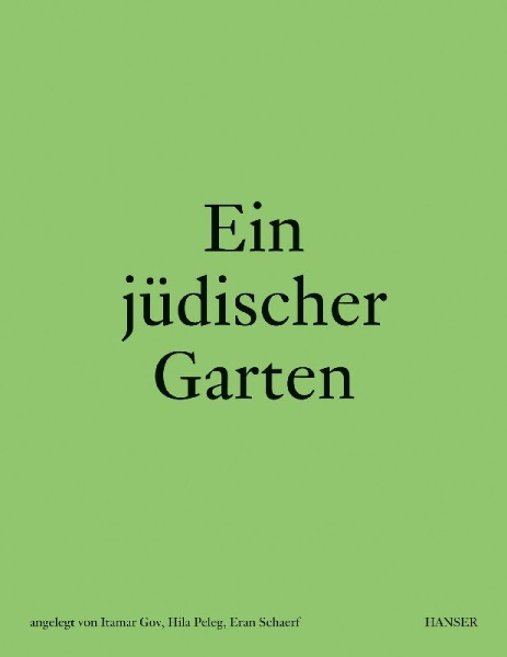 Buchcover und Innenansicht für das Buch: Ein jüdischer Garten