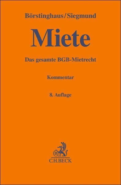 Buchcover und Innenansicht für das Buch: Miete