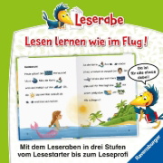 Buchcover und Innenansicht für das Buch: Meerjungfrauengeschichten - Leserabe ab Vorschule - Erstlesebuch für Kinder ab 5 Jahren