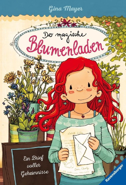 Buchcover und Innenansicht für das Buch: Der magische Blumenladen, Band 10: Ein Brief voller Geheimnisse