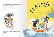 Buchcover und Innenansicht für das Buch: Huxley and Flapjack -  Race to the Rescue