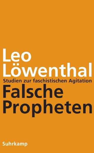 Buchcover und Innenansicht für das Buch: Prophets of Deceit. A Study of the Techniques of the American Agitator