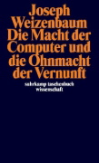 Buchcover und Innenansicht für das Buch: Computer Power and Human Reason. From Judgement to Calculation