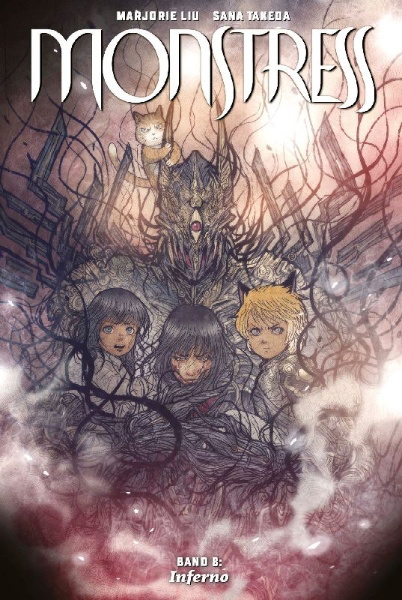 Buchcover und Innenansicht für das Buch: Monstress 8