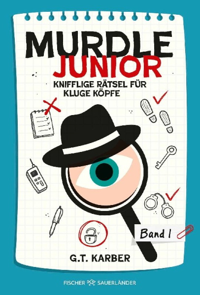 Buchcover und Innenansicht für das Buch: Murdle junior 1