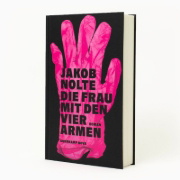 Buchcover und Innenansicht für das Buch: Die Frau mit den vier Armen