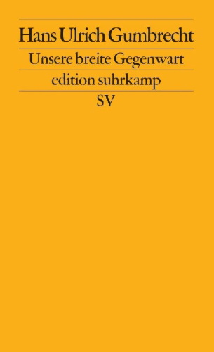 Buchcover und Innenansicht für das Buch: Unsere breite Gegenwart