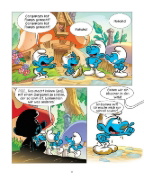 Buchcover und Innenansicht für das Buch: Grandir avec les Schtroumpfs 10