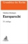 Buchcover und Innenansicht für das Buch: Europarecht
