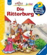 Buchcover und Innenansicht für das Buch: Wieso? Weshalb? Warum? junior, Band 4: Die Ritterburg