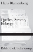 Buchcover und Innenansicht für das Buch: Quellen, Ströme, Eisberge