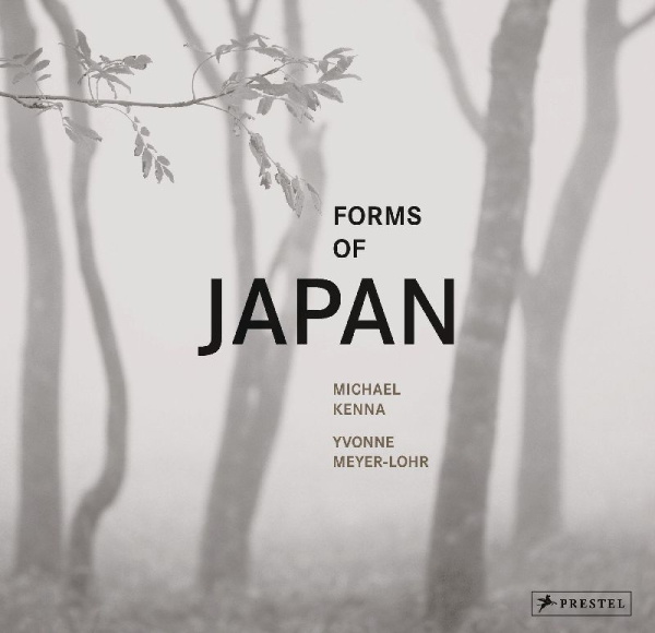 Buchcover und Innenansicht für das Buch: Forms of Japan: Michael Kenna (deutsche Ausgabe)