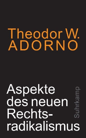 Buchcover und Innenansicht für das Buch: Aspekte des neuen Rechtsradikalismus
