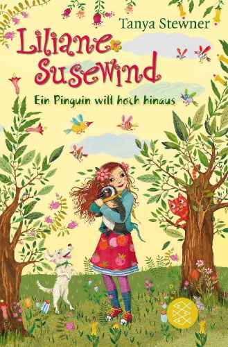 Buchcover und Innenansicht für das Buch: Liliane Susewind - Ein Pinguin will hoch hinaus