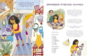 Buchcover und Innenansicht für das Buch: Kuchen zum Frühstück