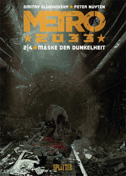 Buchcover und Innenansicht für das Buch: Metro 2033 (Comic). Band 2 (von 4)