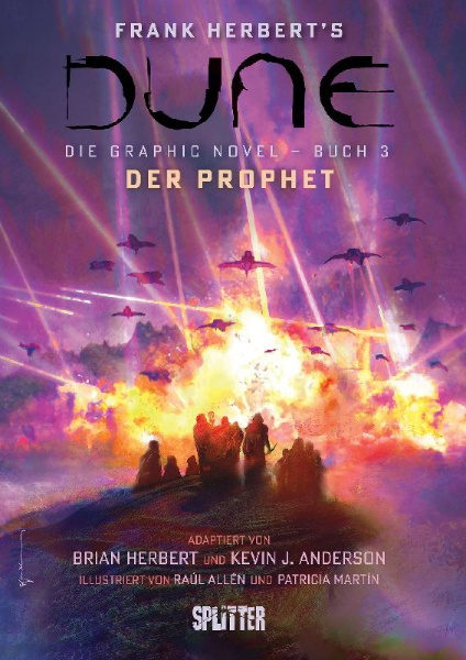 Buchcover und Innenansicht für das Buch: Dune (Graphic Novel). Band 3