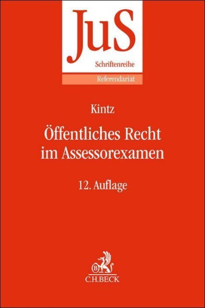 Buchcover und Innenansicht für das Buch: Öffentliches Recht im Assessorexamen