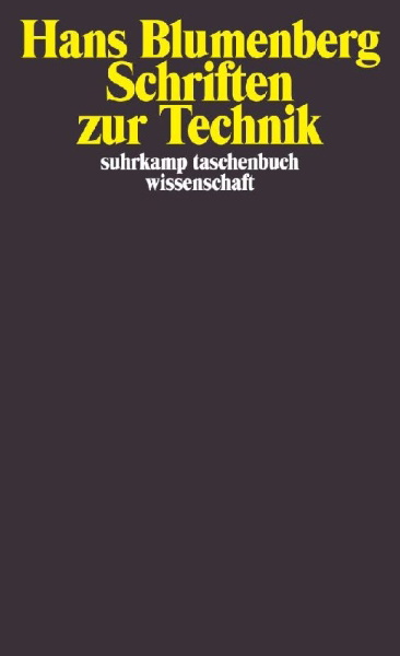 Buchcover und Innenansicht für das Buch: Schriften zur Technik