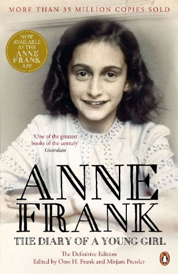 Buchcover und Innenansicht für das Buch: The Diary of a Young Girl