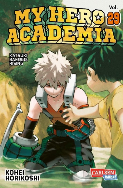 Buchcover und Innenansicht für das Buch: Boku no Hero Academia