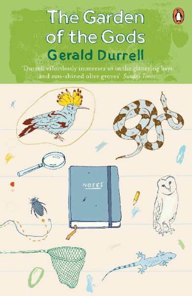 Buchcover und Innenansicht für das Buch: The Garden of the Gods