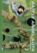 Buchcover und Innenansicht für das Buch: Battle Angel Alita - Perfect Edition 3