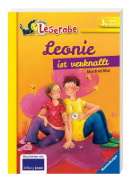 Buchcover und Innenansicht für das Buch: Leonie ist verknallt - Leserabe 3. Klasse - Erstlesebuch ab 8 Jahren