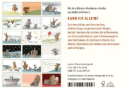 Buchcover und Innenansicht für das Buch: Kann ich alleine! Postkarten-Set
