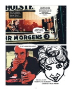 Buchcover und Innenansicht für das Buch: Der goldene Handschuh - Der Comic