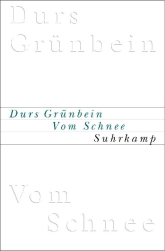 Buchcover und Innenansicht für das Buch: Vom Schnee oder Descartes in Deutschland